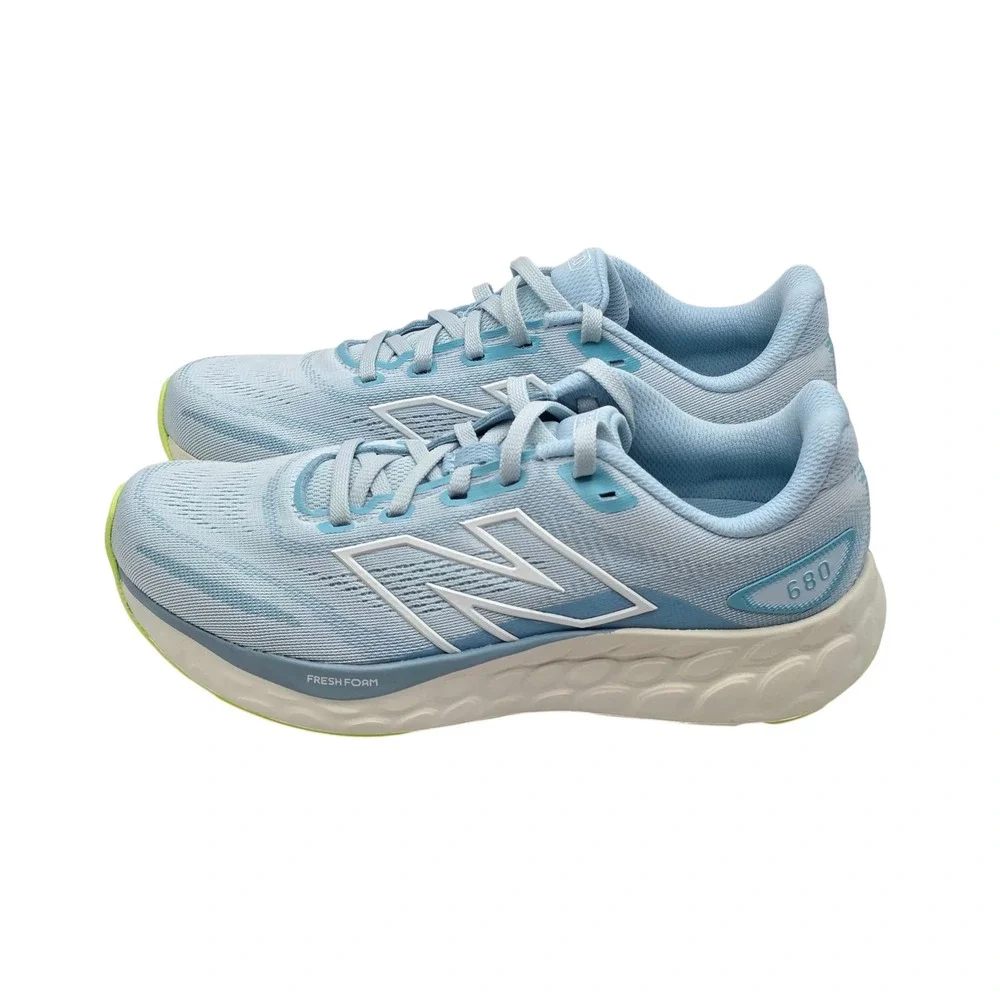 New Balance Fresh Foam 680 v8 Running Shoes Womens Size 8 D Wide Blue W680LT8
